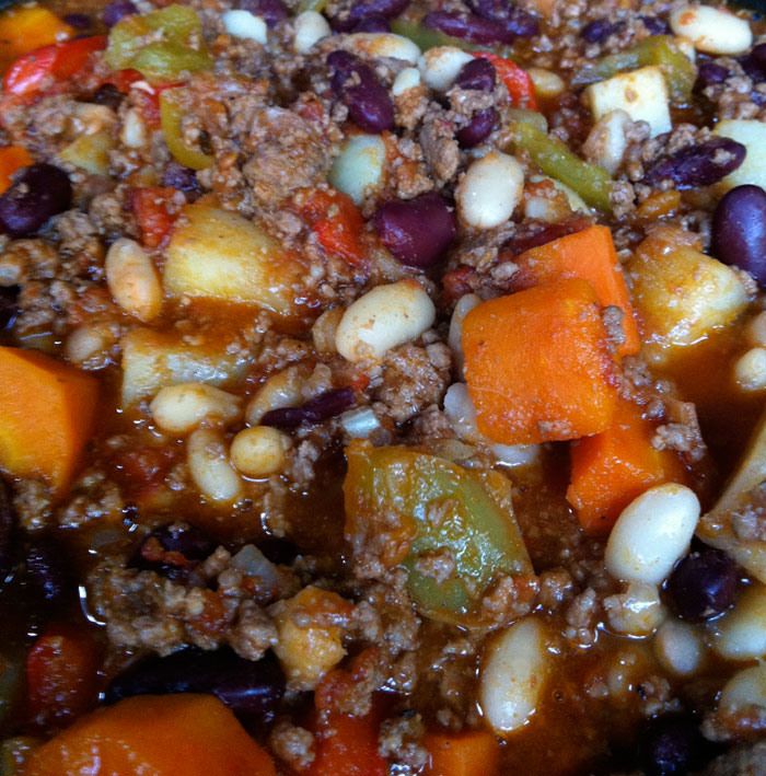 two bean chilli con&nbsp;carne