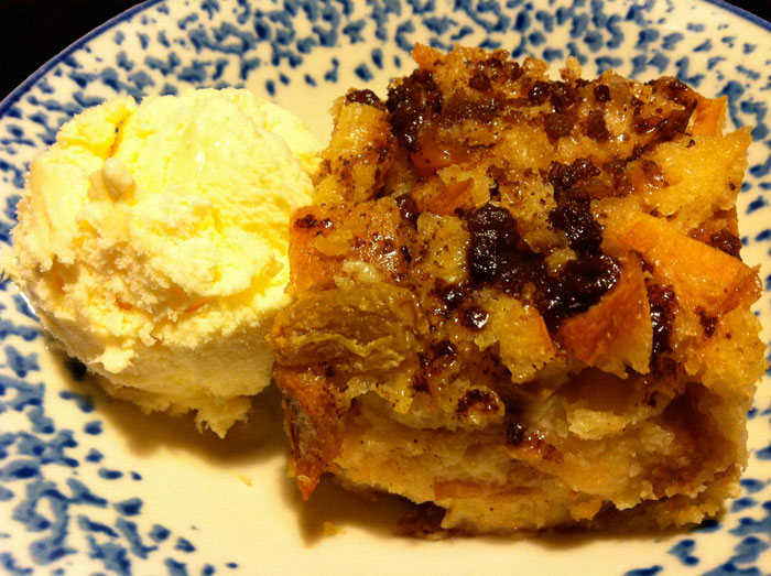 bread pudding