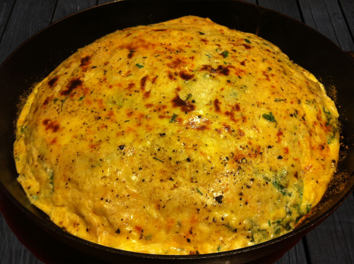 herb frittata