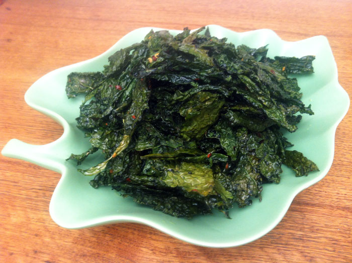 cavolo nero chips