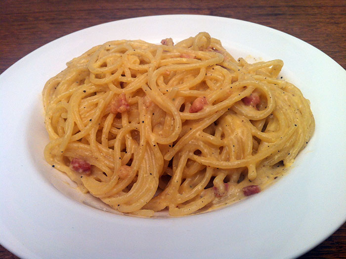 spaghetti carbonara