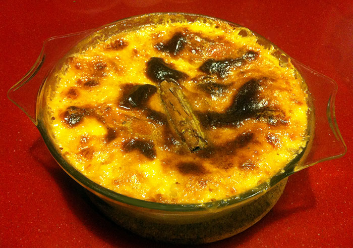 baked rice pudding