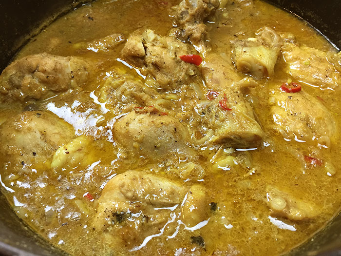turmeric assam chicken