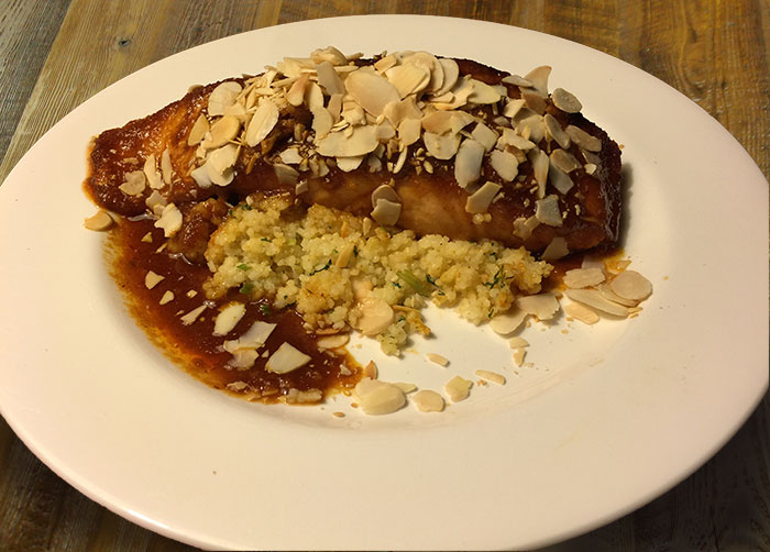 orange spiced salmon