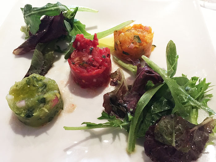 fine dining and&nbsp;tomatoes