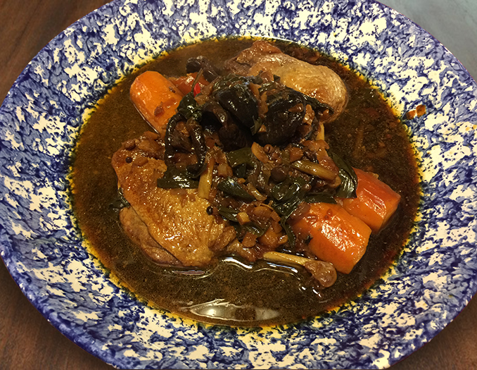 red-cooked duck legs