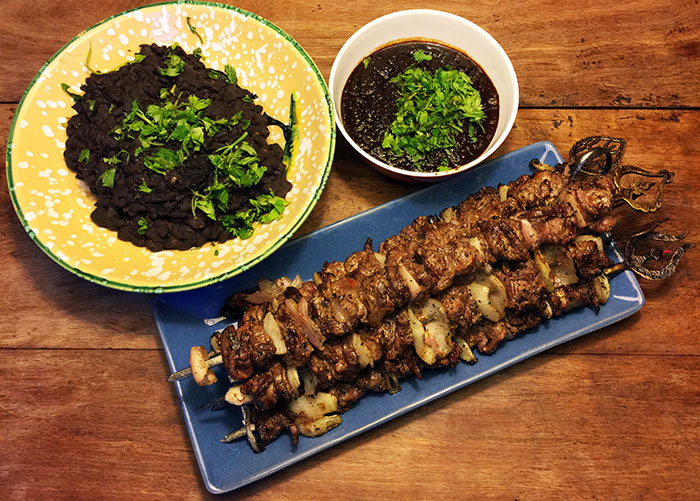 mexican beef skewers