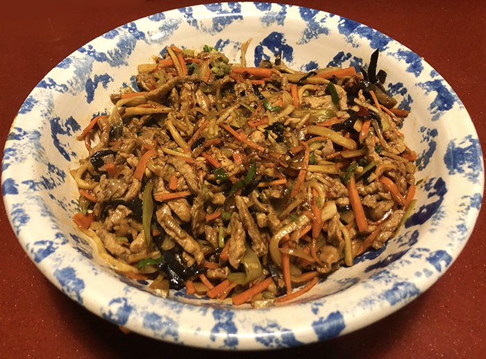 fish-fragrant pork slivers