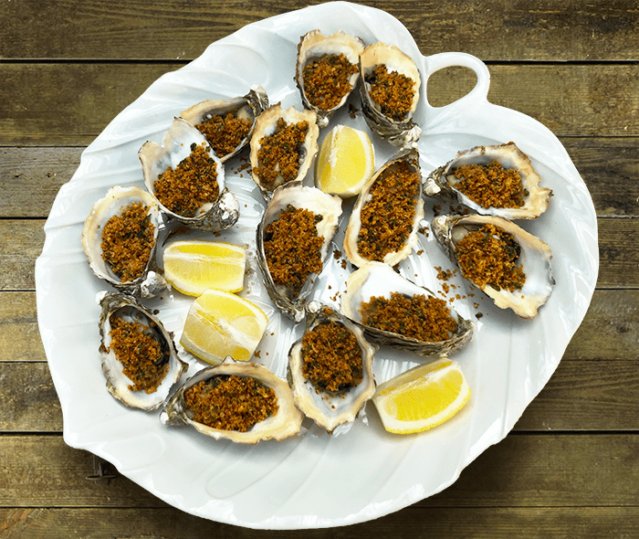 grilled oysters
