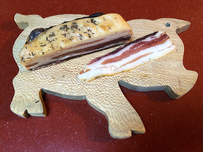 cured pork belly
