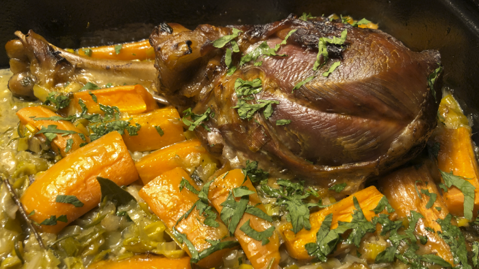 oven braised turkey&nbsp;legs