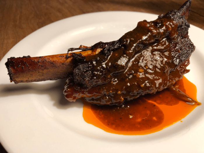 slow roasted beef&nbsp;ribs