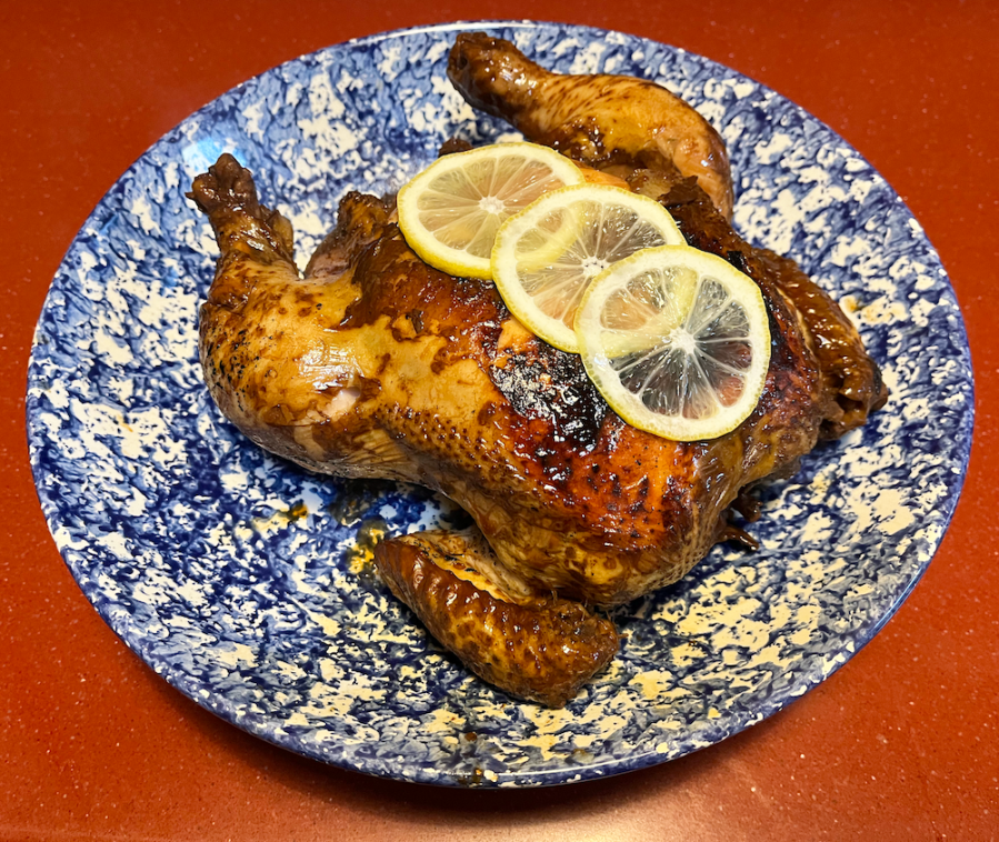 super fast roast lemon&nbsp;chicken