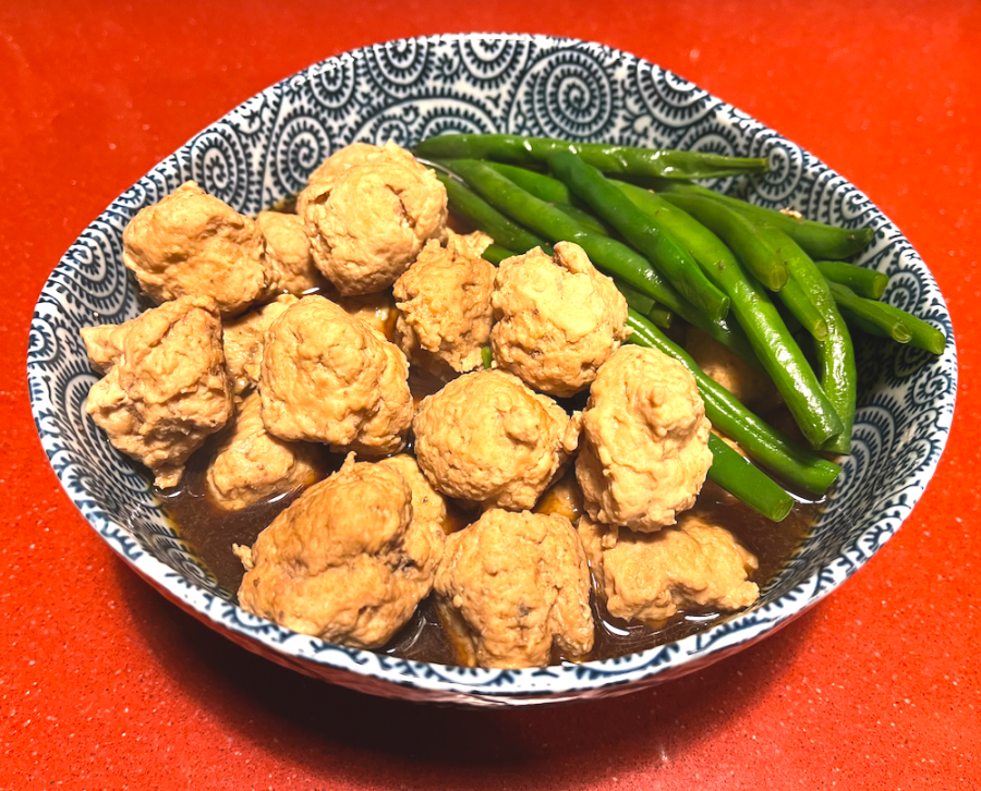 Japanese chicken meatballs