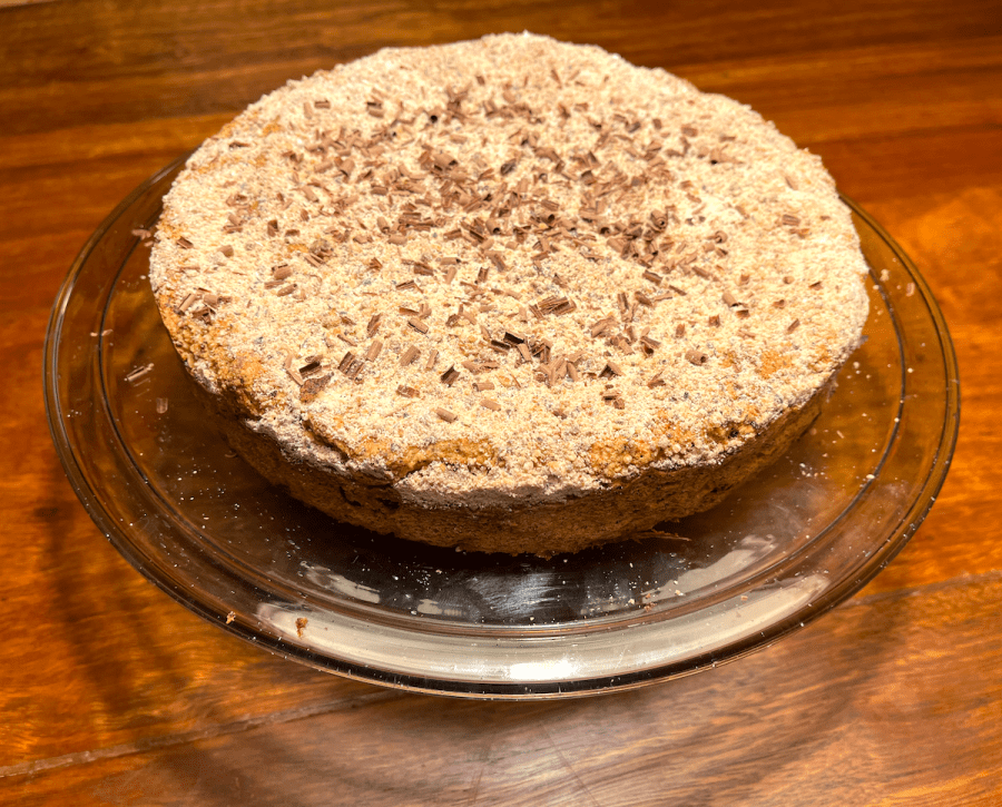 hazelnut dacquoise cake
