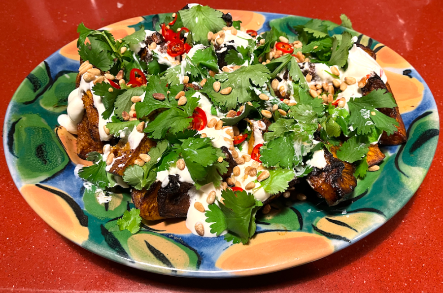 cinnamon roasted pumpkin