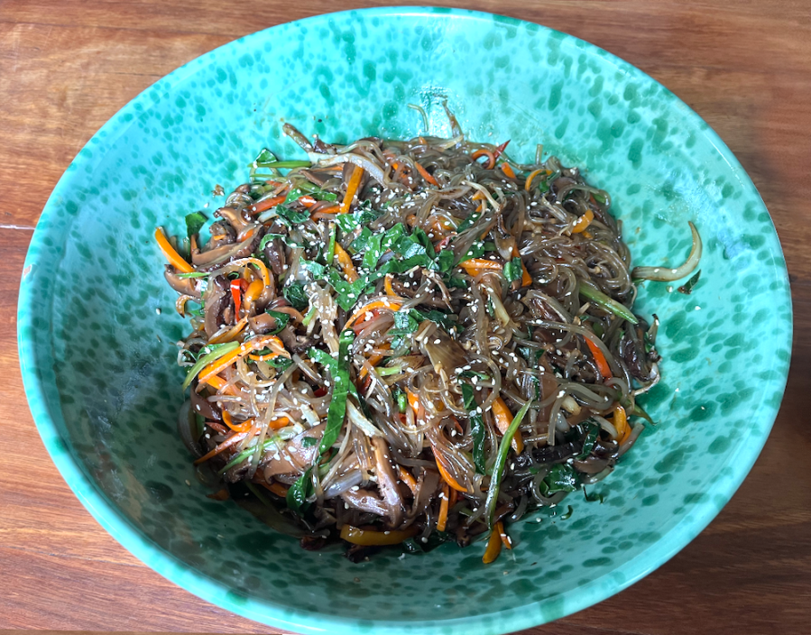 vegetarian japchae
