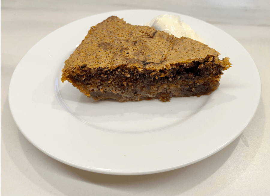 hazelnut, olive oil and plum&nbsp;cake