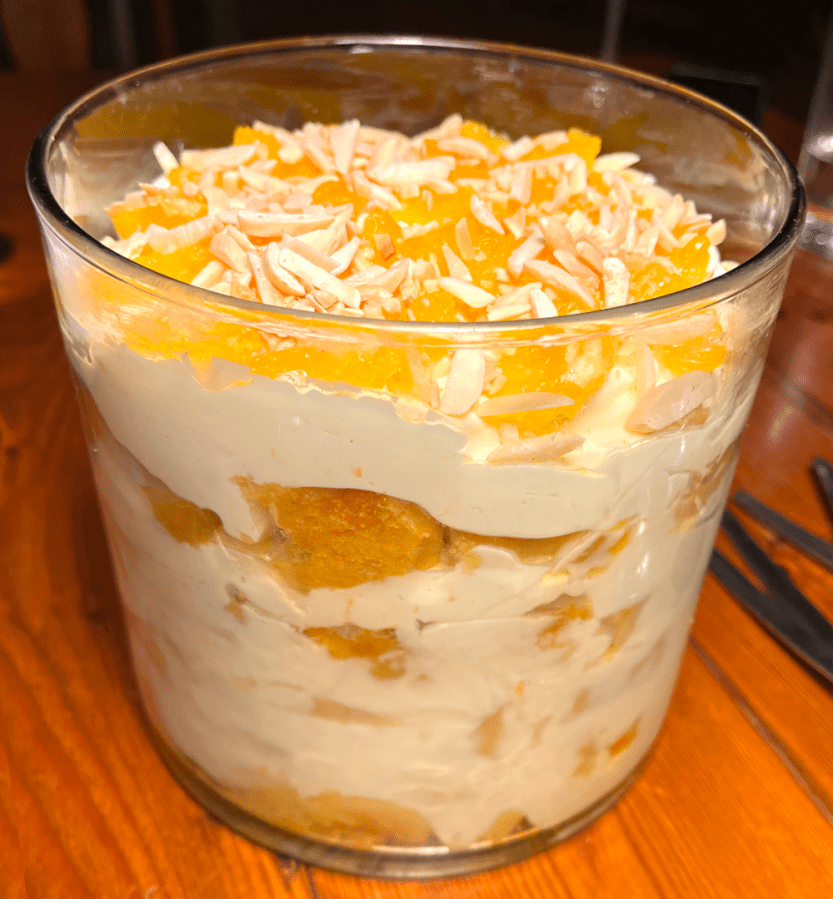 orange tiramisu