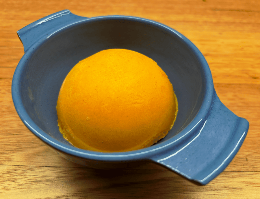 persimmon and rose ice&nbsp;cream